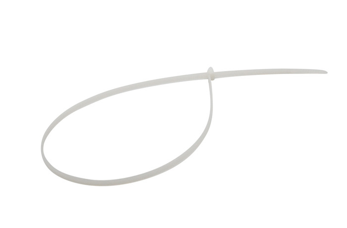 Buntband 250 x 3,6 mm Vit 100-pack Qraft